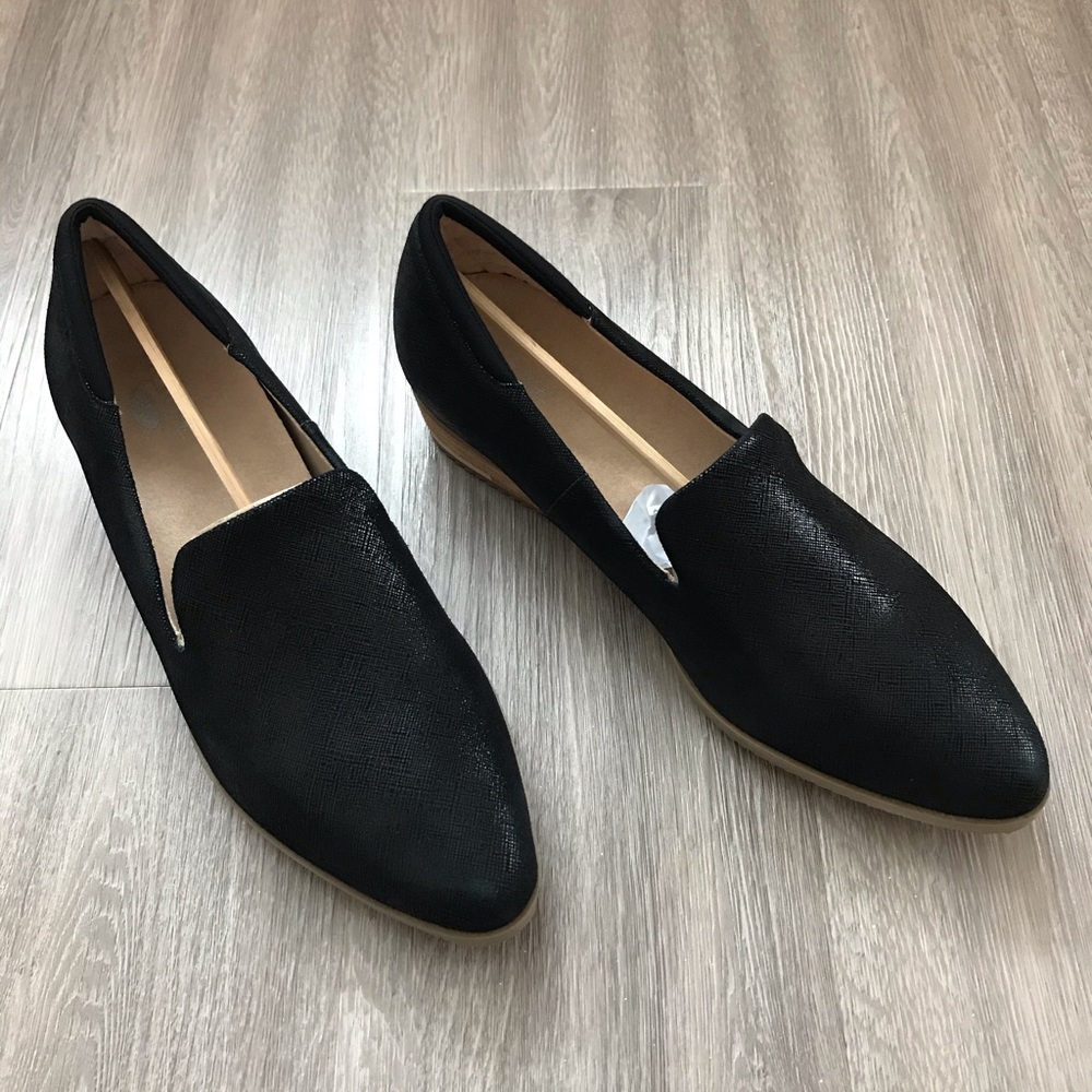 Dr. Scholl’s Brand Black Leather Shoes Size 9